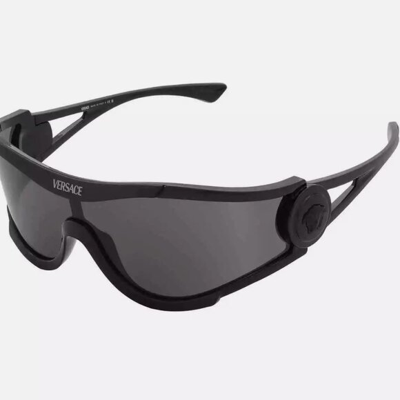 Versace NEW Dark Grey Men's Unisex Sunglasses